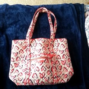 Very Bradley heart tote